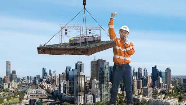 멜번의 도로 및 전철 네트워크 개선 사업인 빅빌드(Big Build) 프로젝트(출처: 빅토리아 주정부)