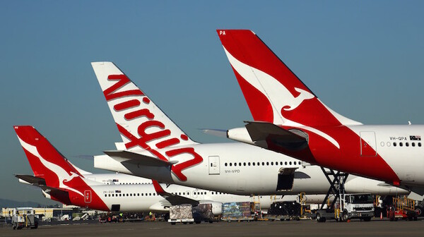 호주 항공 시장은 양분하는 콴타스와 버진 오스트레일리아  