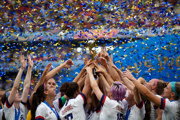 2019년 프랑스 월드컵 우승국인 미국이 가장 강력한 우승후보이다. (사진: shutterstock)