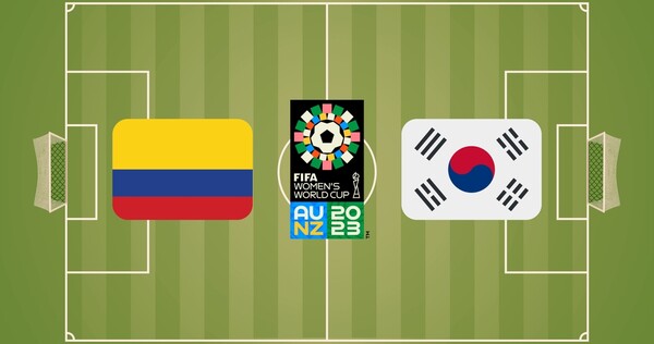한국 여가 국가 대표팀이 첫 경기에서 콜롬비아에 0-2로 패했다.