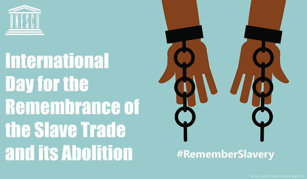 국제 노예무역과 그 철폐 기념의 날 포스터 (사진출처_ UNESCO)