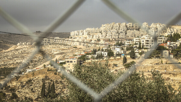 요르단 강 서쪽 서안지구에 있는 이스라엘 정착촌(사진:Shutterstock)