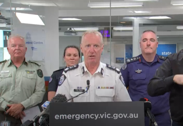 빅토리아 지방소방대는 화요일에 재앙적 화재가 발생할 수 있다고 경고했다.(사진:ABC)