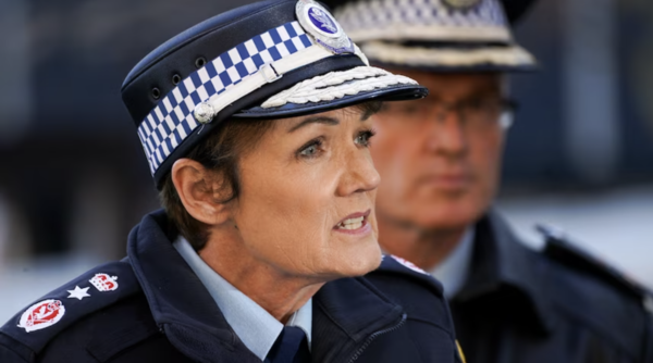 캐런 웹 NSW 경찰청장(사진:ABC)
