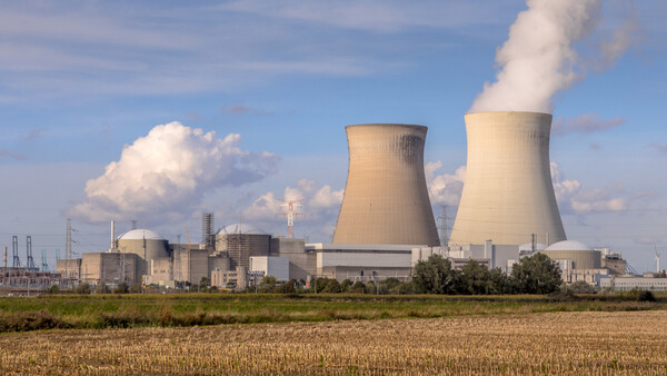 벨기에의 한 원자력 발전소(사진:shutterstock)